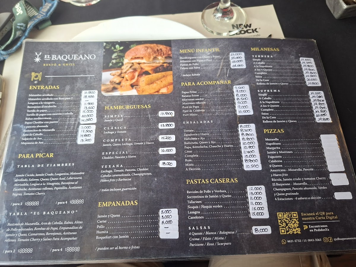 Menu Las Tranqueras Parrilla-1