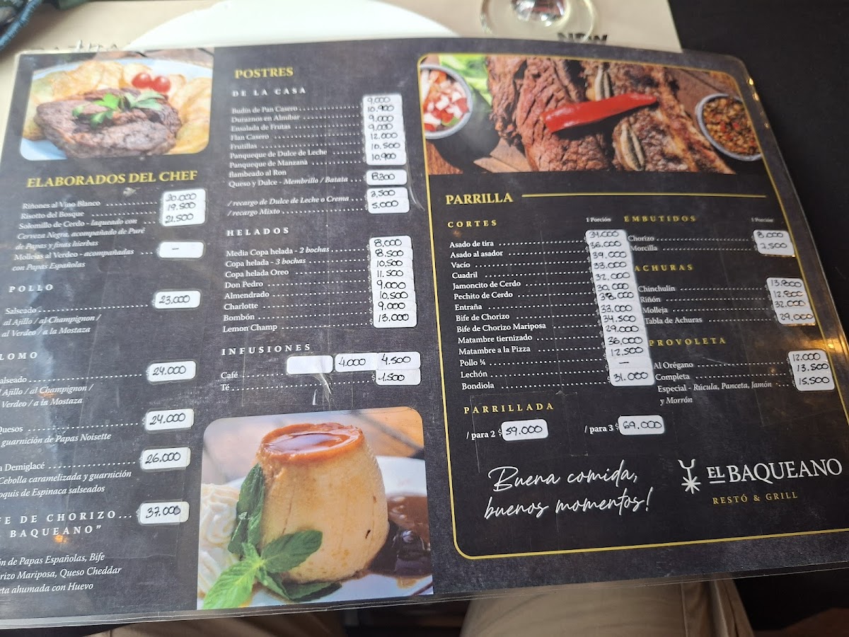 Menu Las Tranqueras Parrilla-2